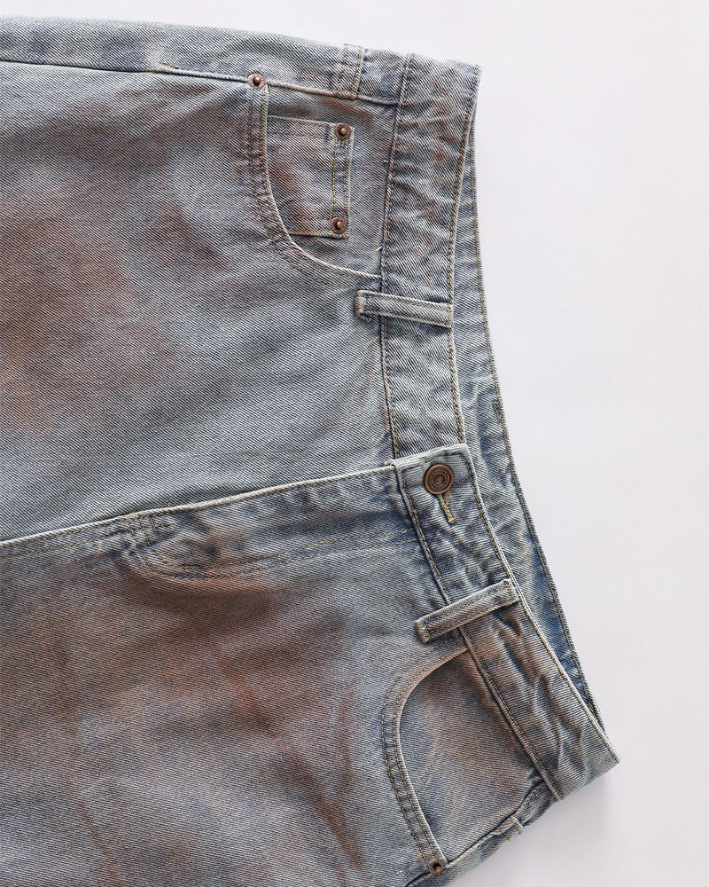 Vintage distressed jeans