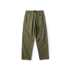 Solid color retro casual pants