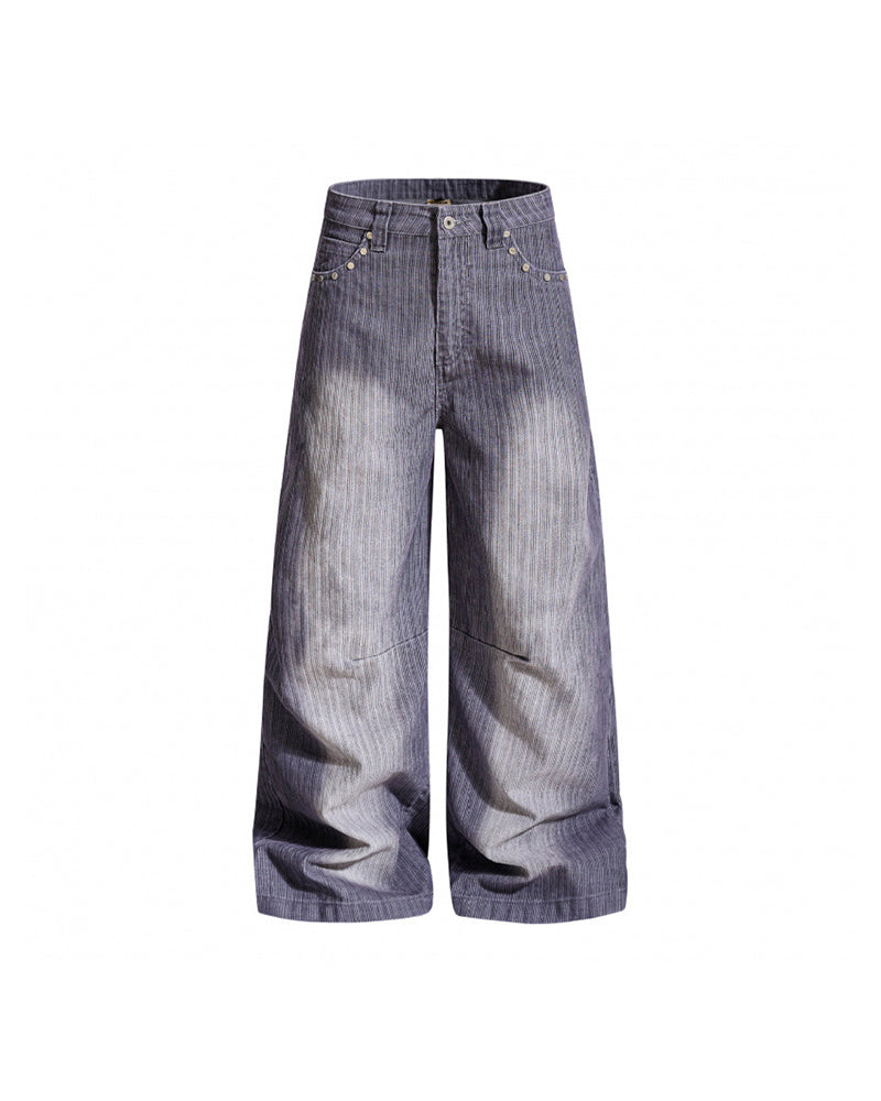 Retro casual trousers