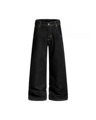 Loose-fitting casual jeans