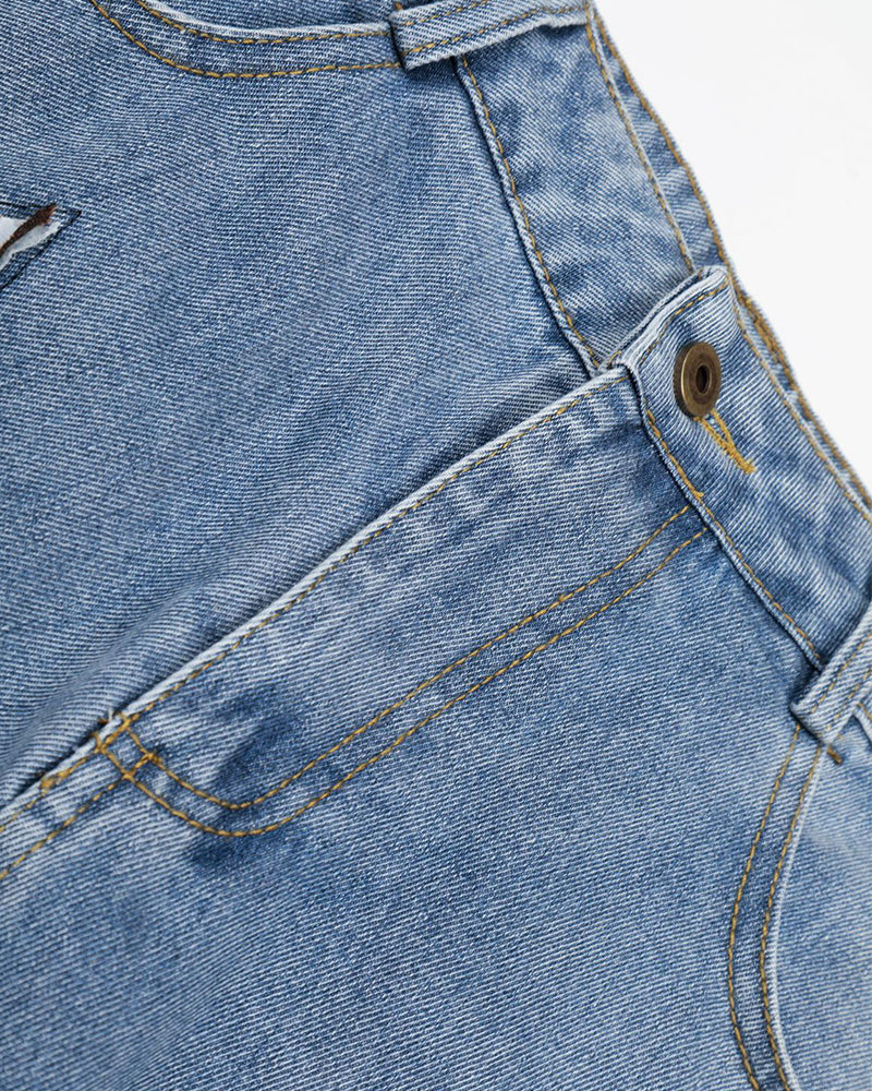 Retro ripped star jeans
