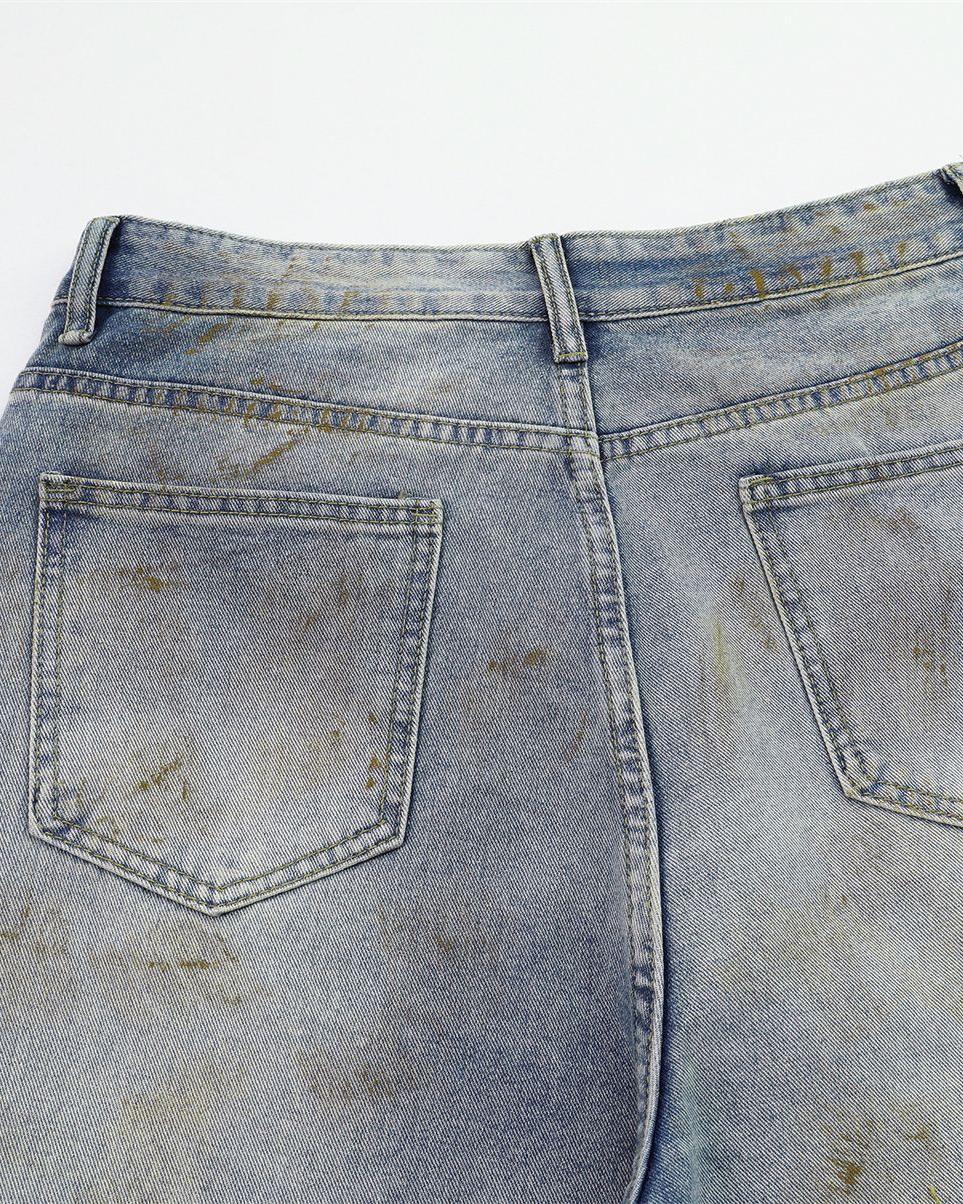 Casual straight jeans