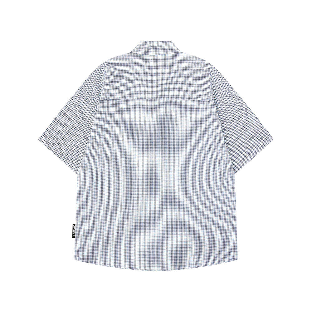 Retro cartoon short-sleeved shirt