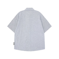 Retro cartoon short-sleeved shirt