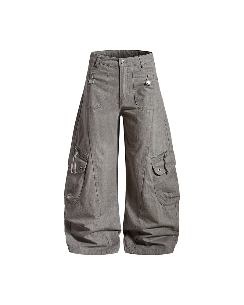 Multi-pocket cargo pants