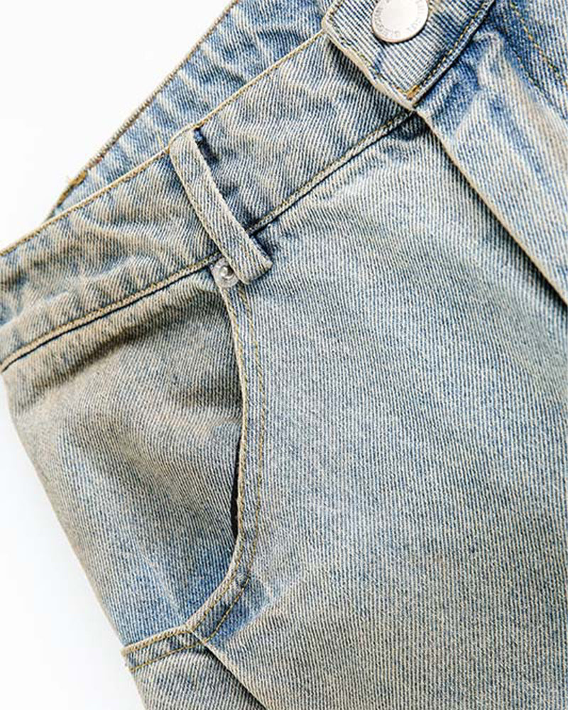 Distressed Machete Jeans