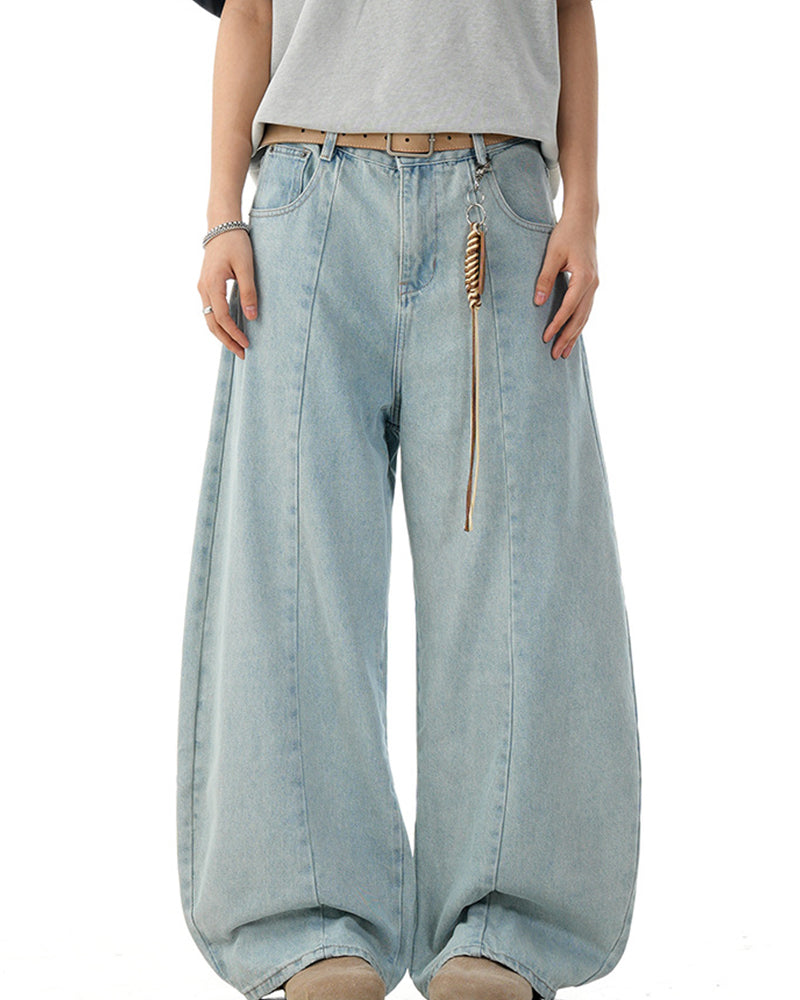 Simple casual trousers