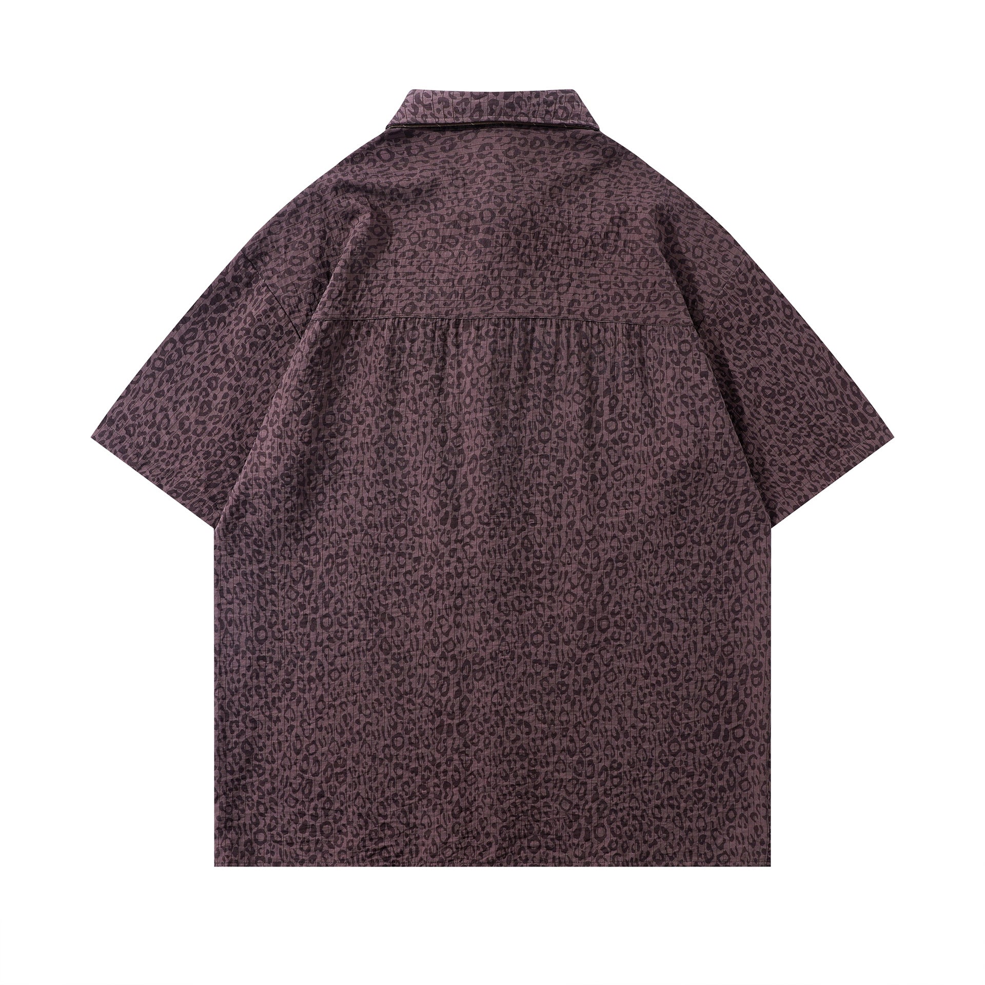 Retro versatile short-sleeved shirt