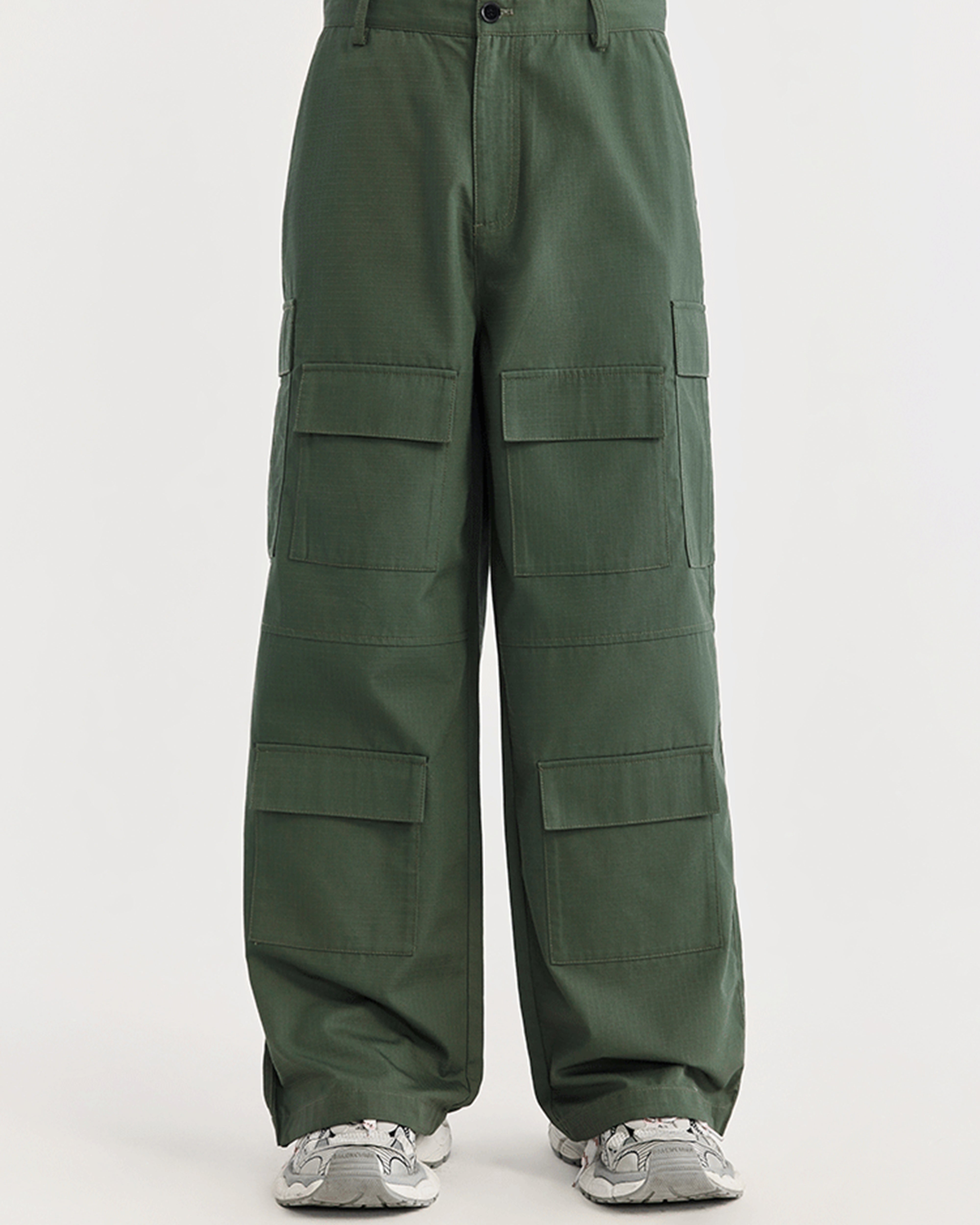 Casual Pocket Overalls