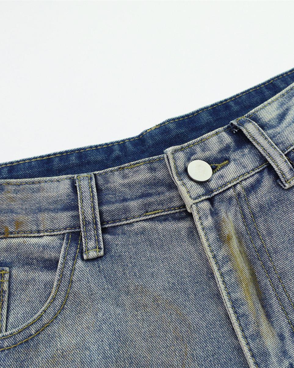 Casual straight jeans