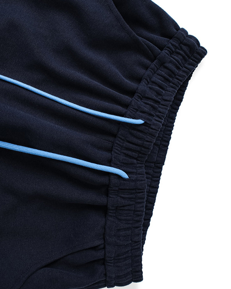 Patchwork Multi-Pocket Trousers