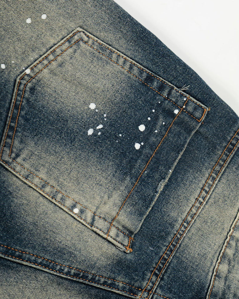 Washed jeans