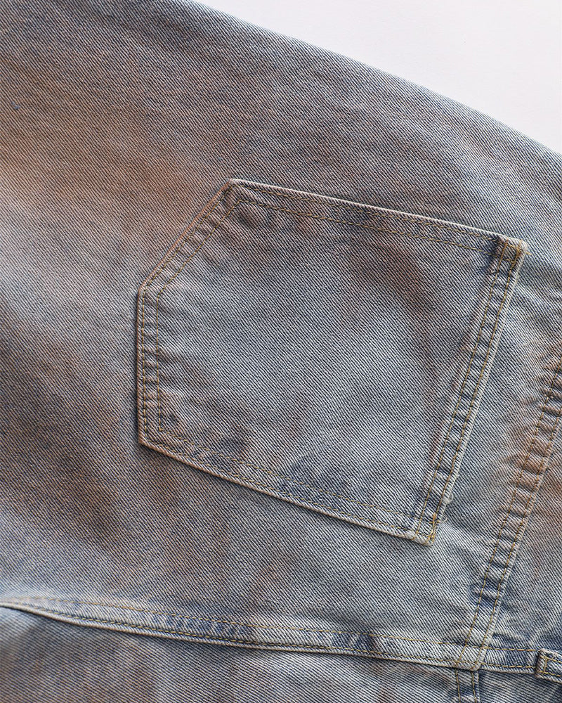 Vintage distressed jeans