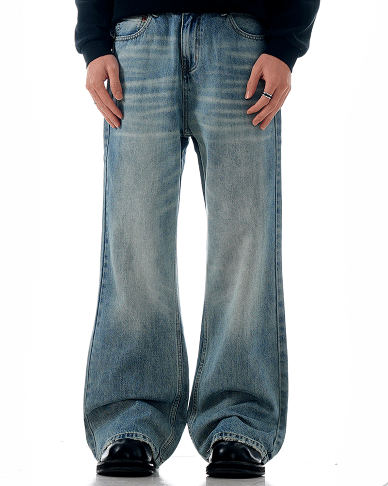 Retro casual trousers