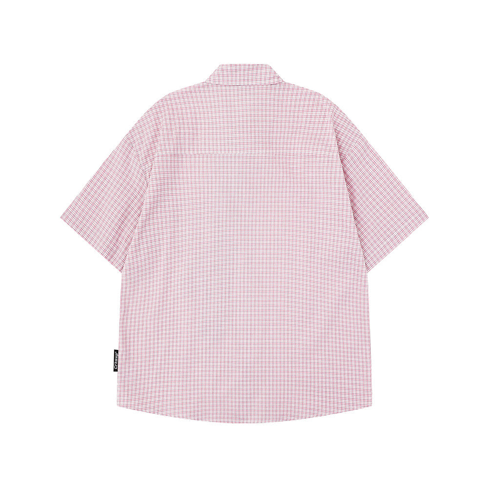 Retro cartoon short-sleeved shirt