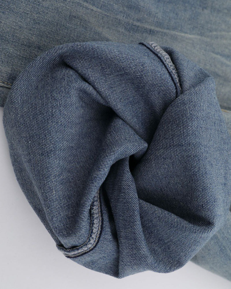 Casual straight jeans