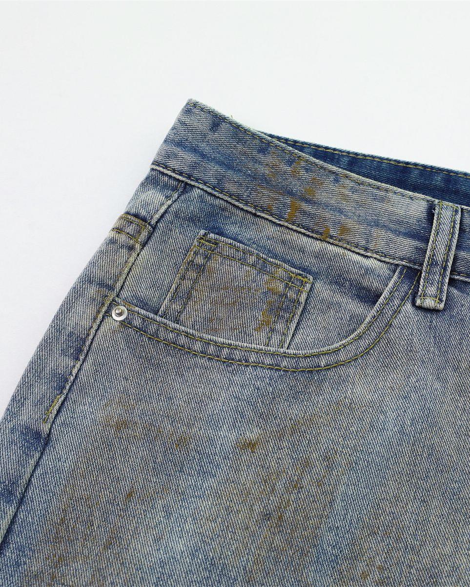 Casual straight jeans