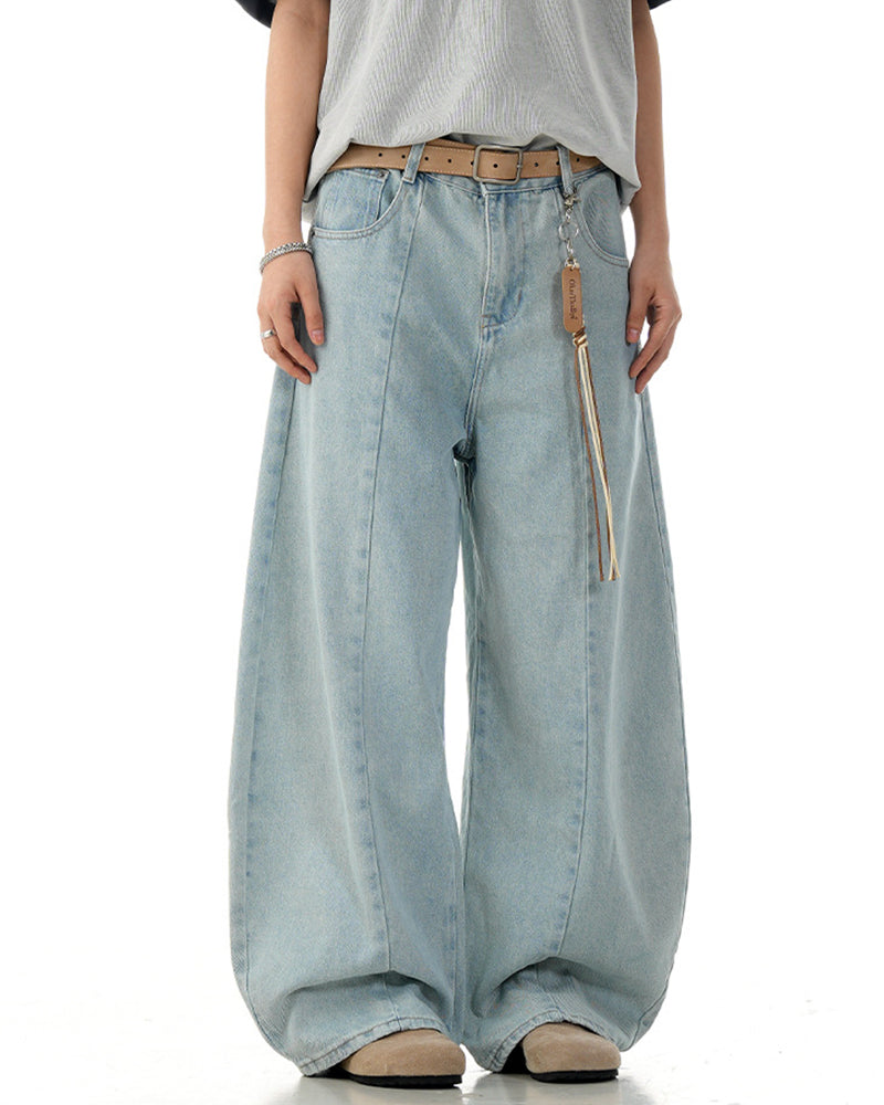 Simple casual trousers