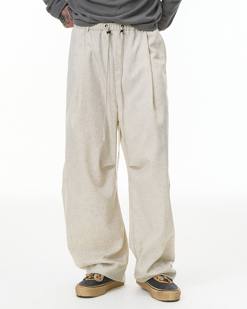 Loose-fitting casual wide-leg pants