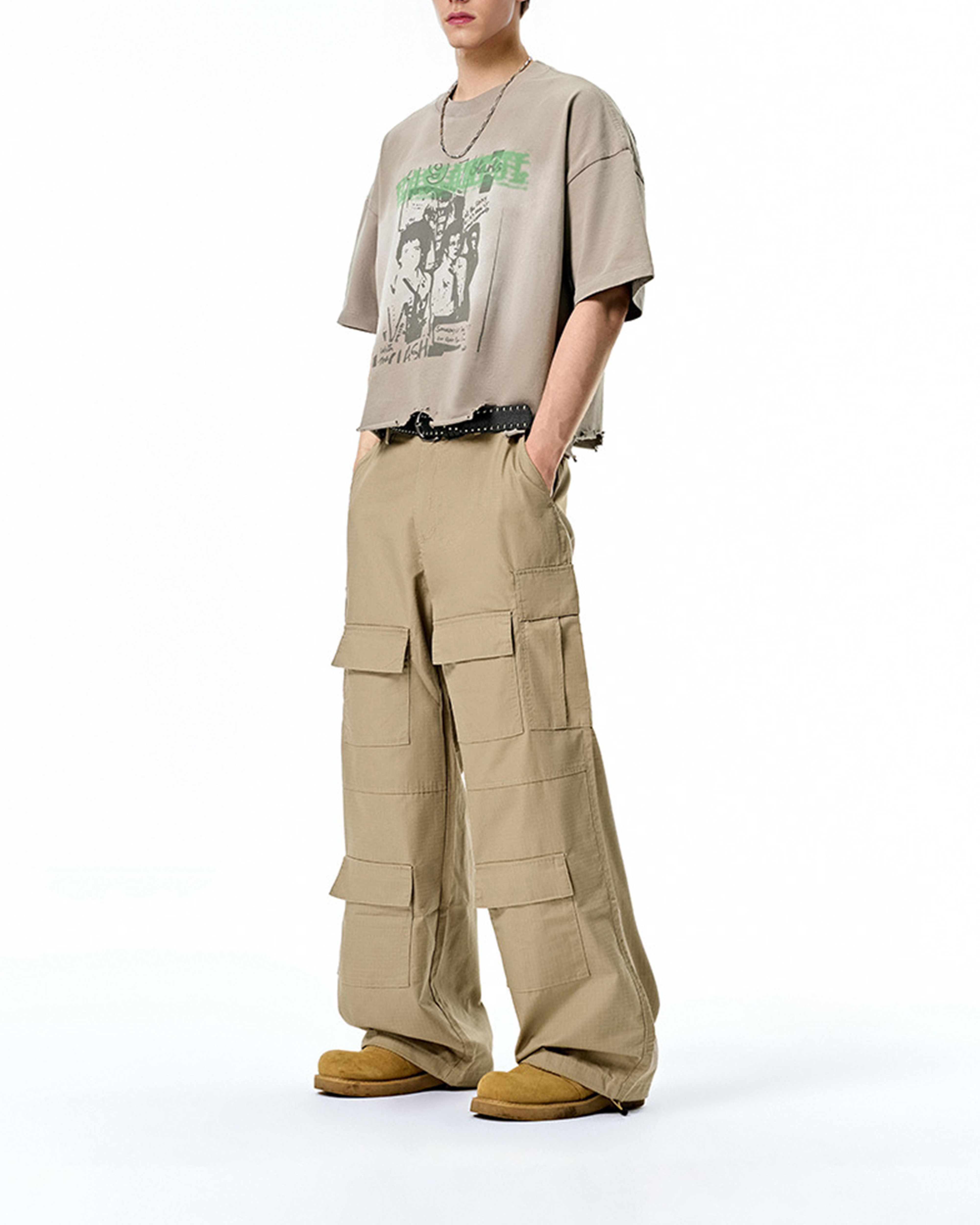 Casual Pocket Overalls