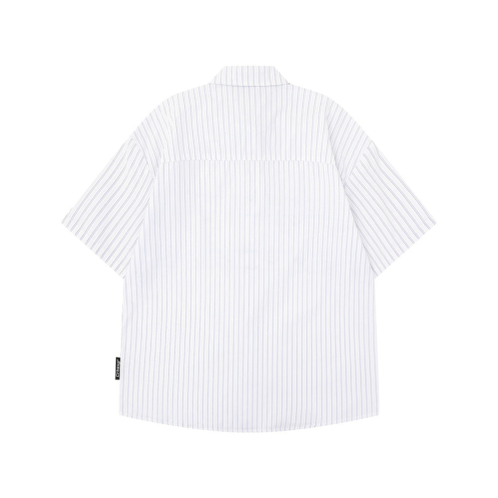 Cartoon puppy short-sleeved shirt