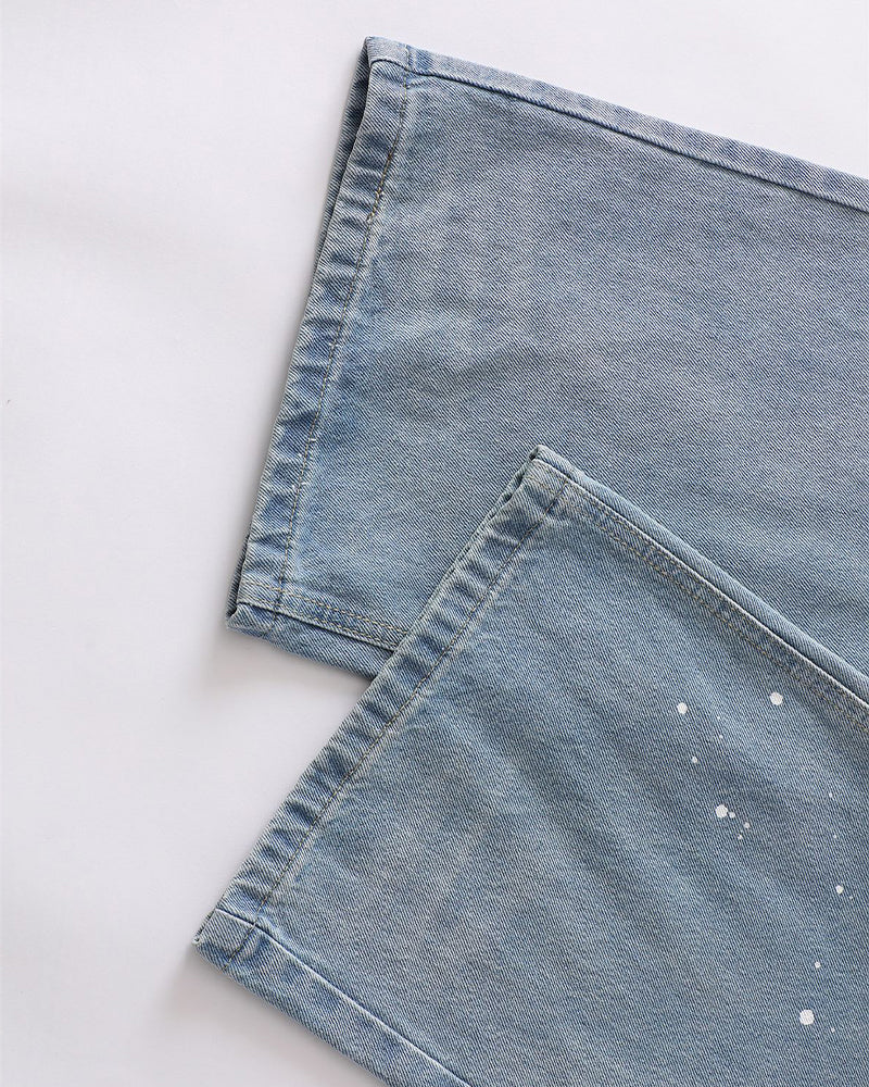 Ripped casual all-match jeans