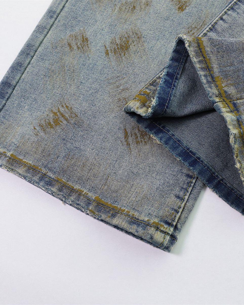Casual straight jeans