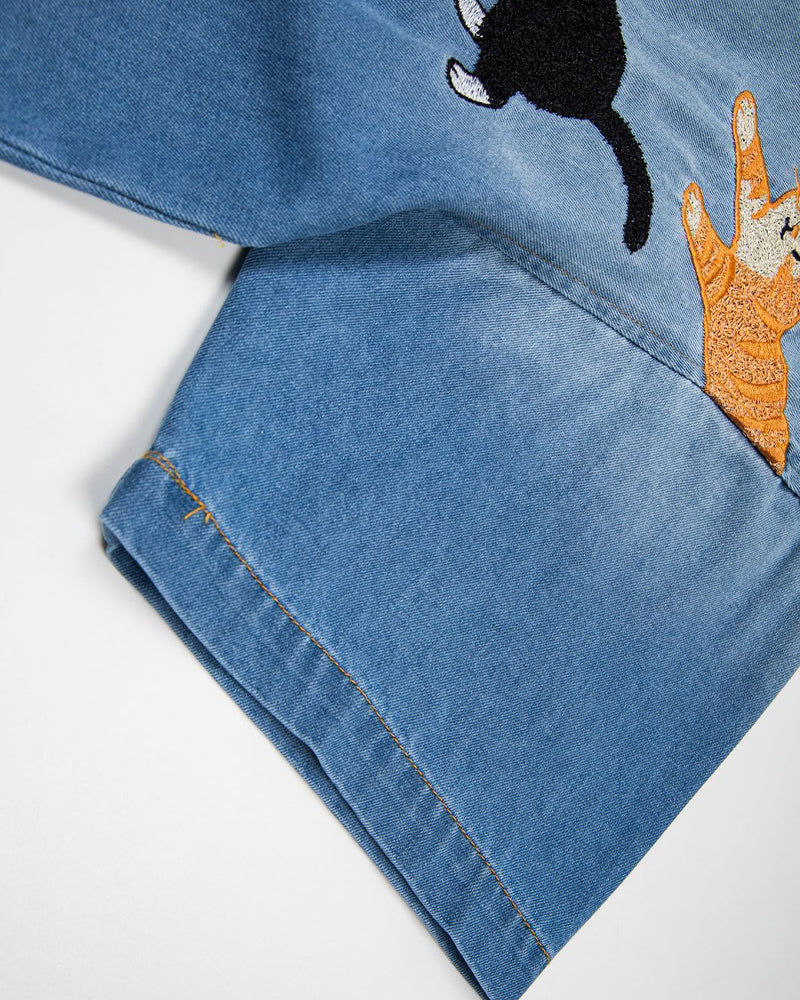 Vintage Embroidered Short Sleeve Shirt