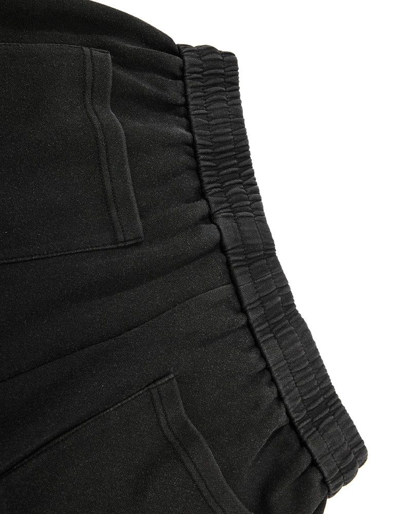 Retro curved trousers
