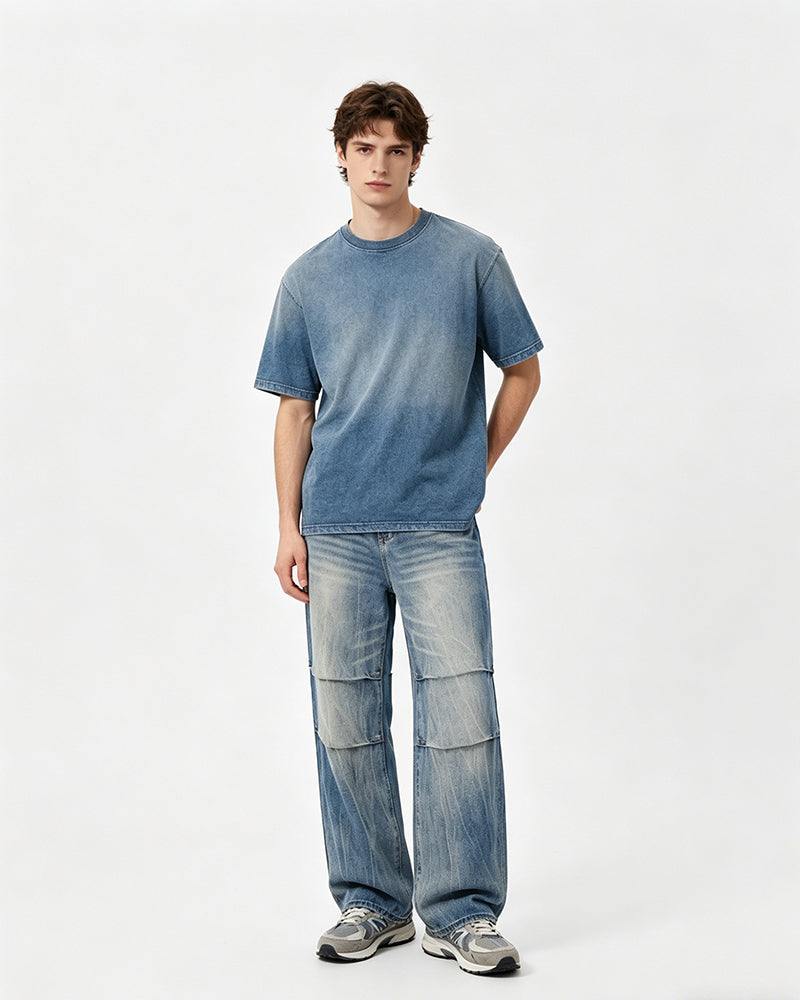 Casual straight jeans