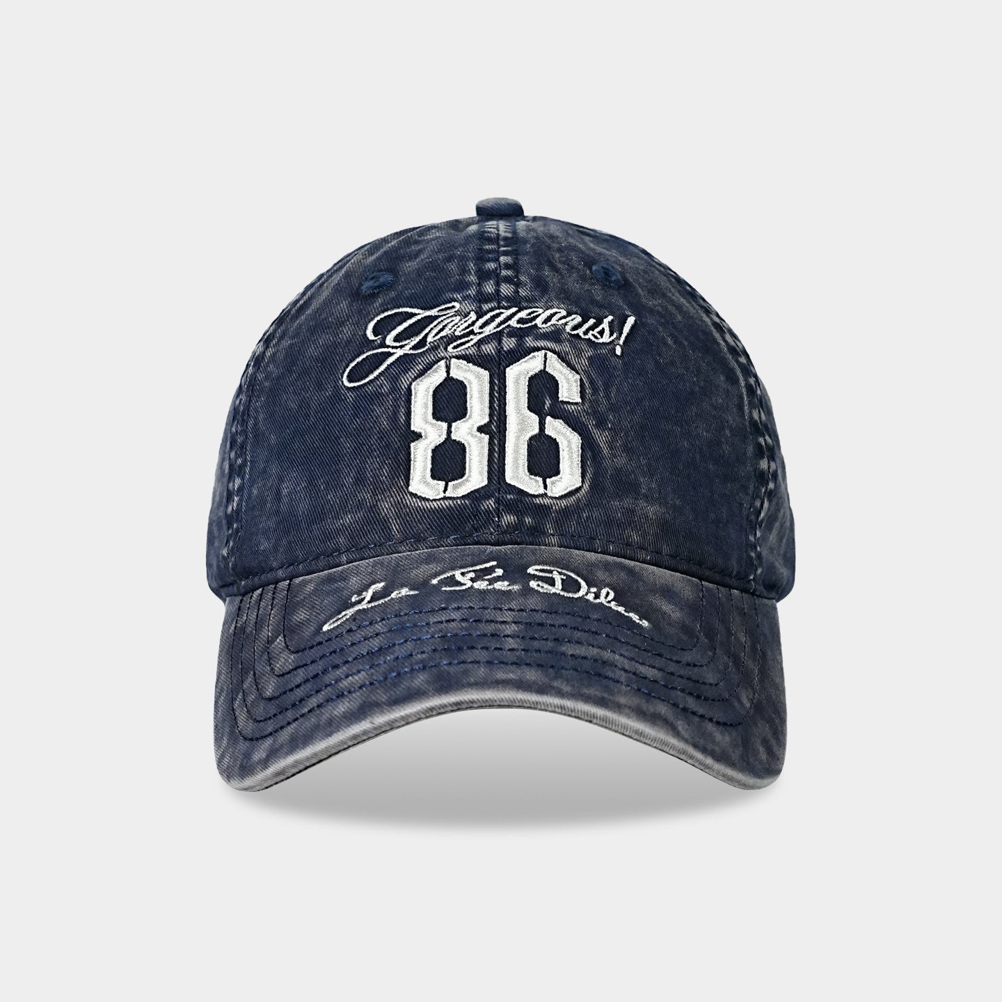 Vintage distressed baseball cap