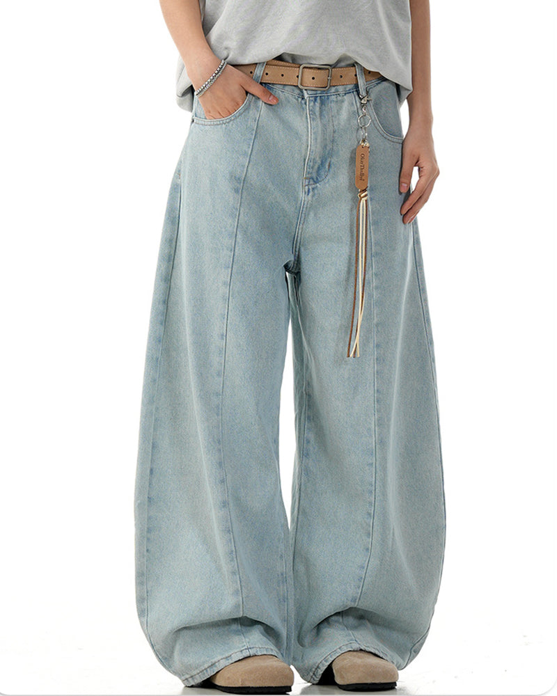 Simple casual trousers