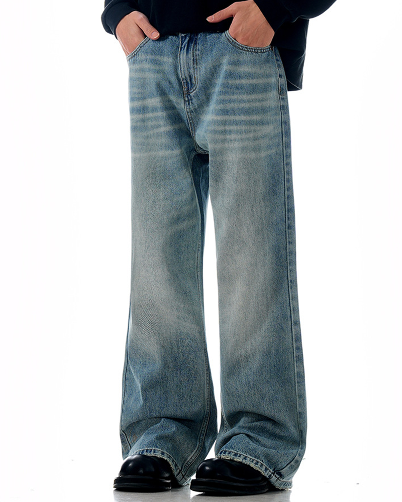 Retro casual trousers