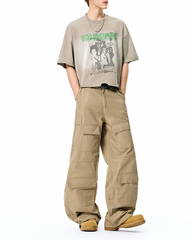 Casual Pocket Overalls