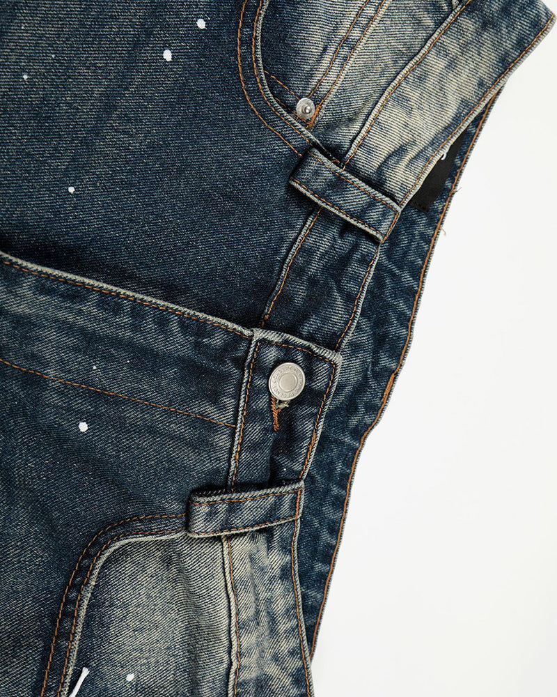 Washed jeans