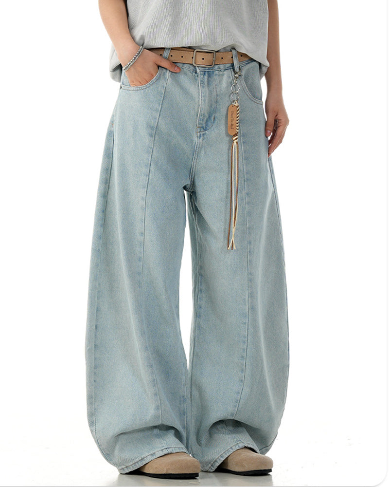Simple casual trousers