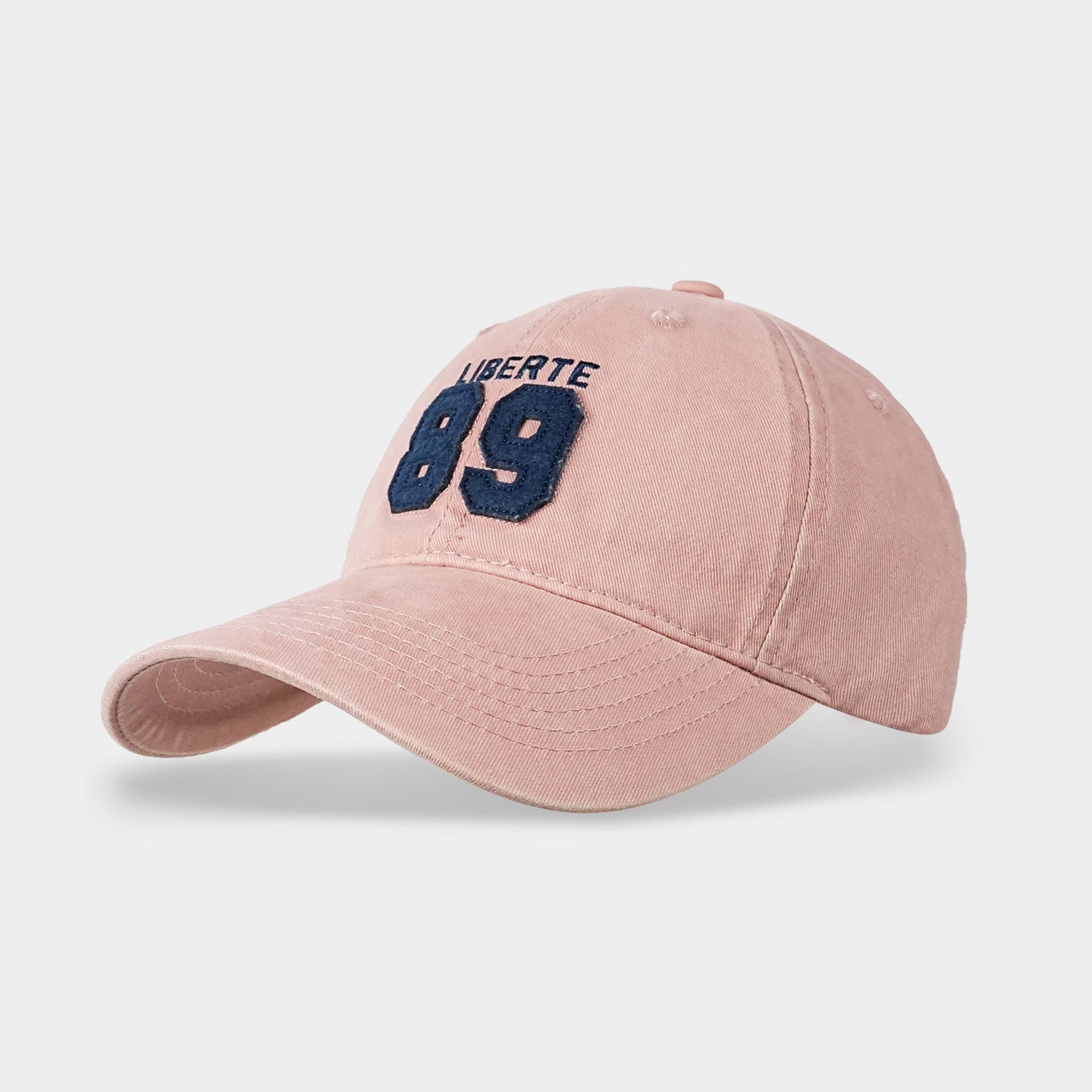 Color block embroidered baseball cap
