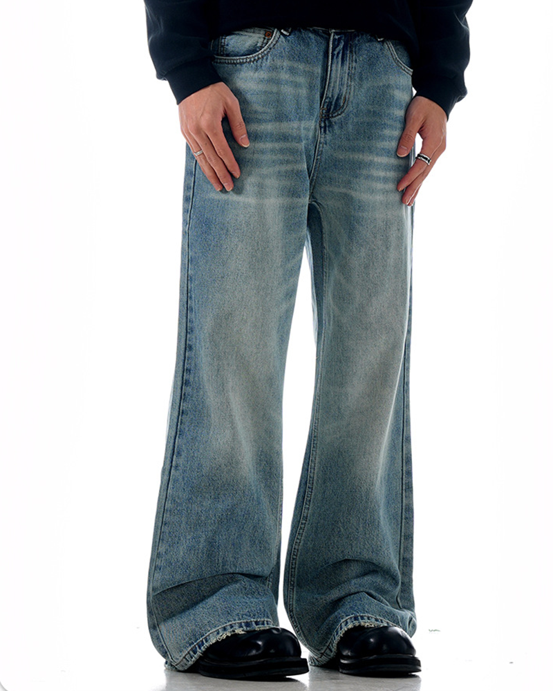 Retro casual trousers
