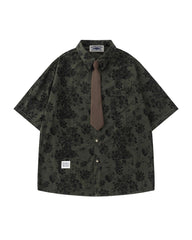 Retro Couple Short-Sleeve Shirts