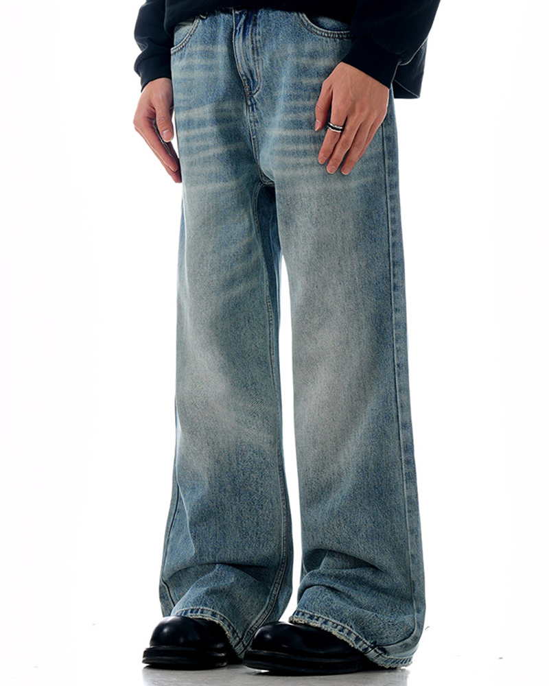 Retro casual trousers