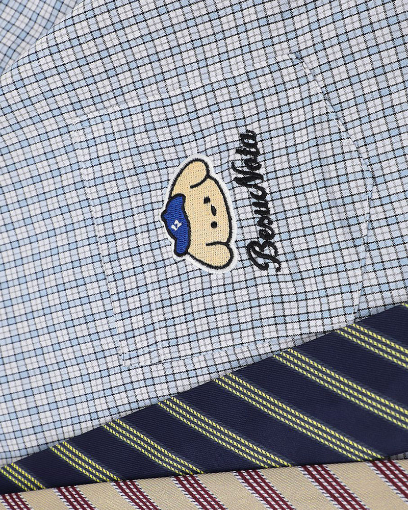 Retro cartoon short-sleeved shirt