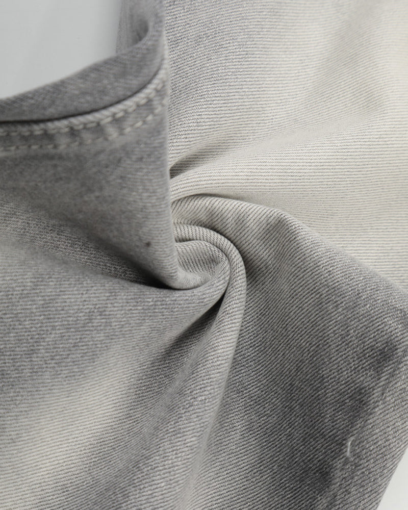 Washed gradient jeans