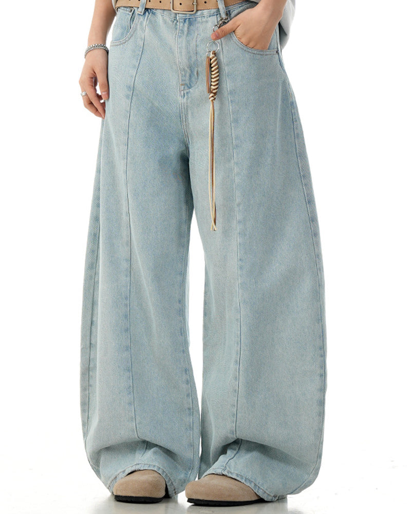 Simple casual trousers