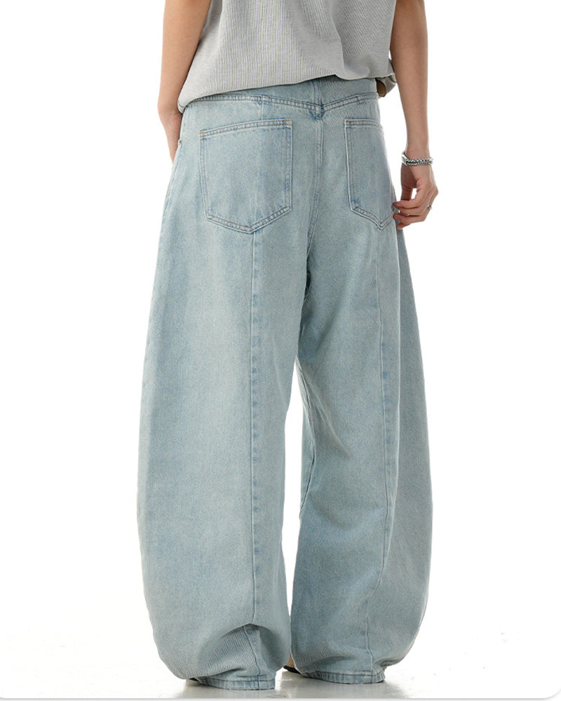 Simple casual trousers