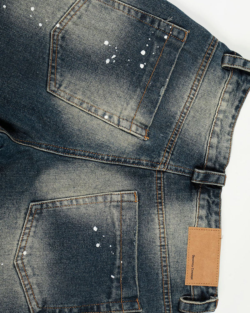 Washed jeans