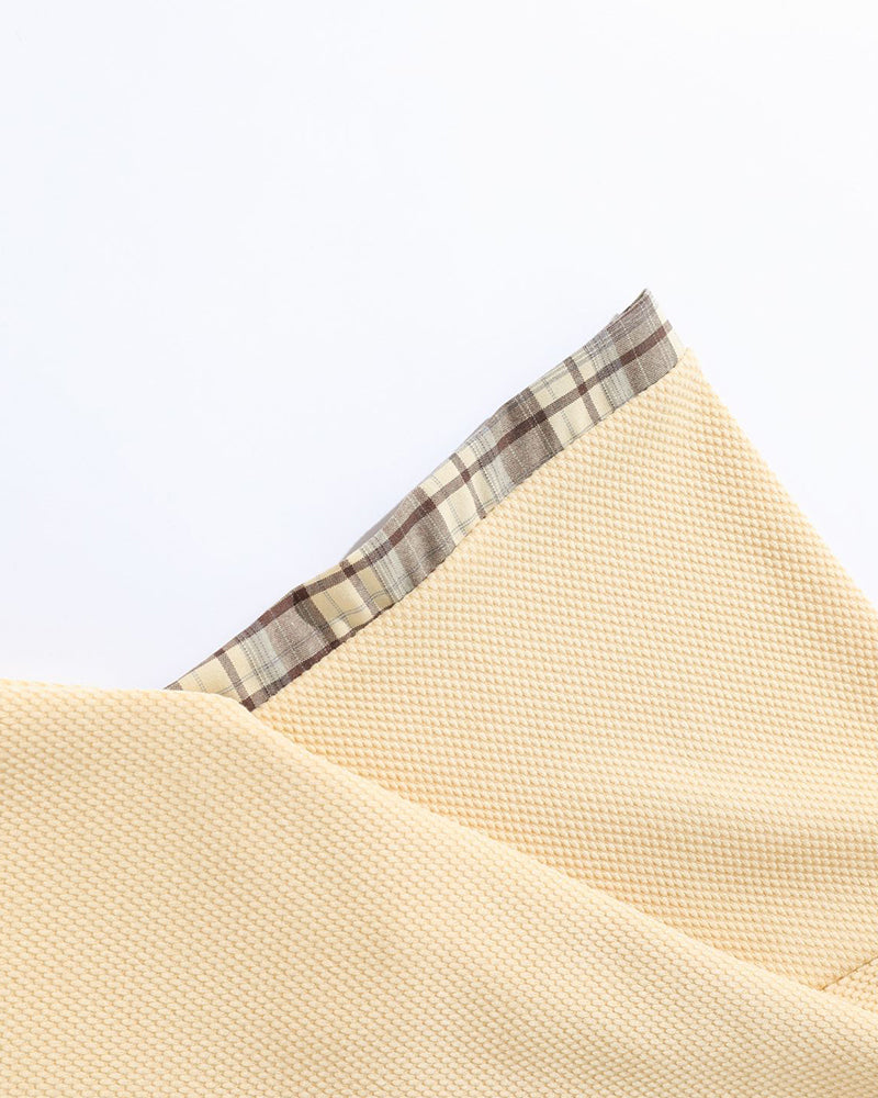 Vintage detachable tie short sleeves