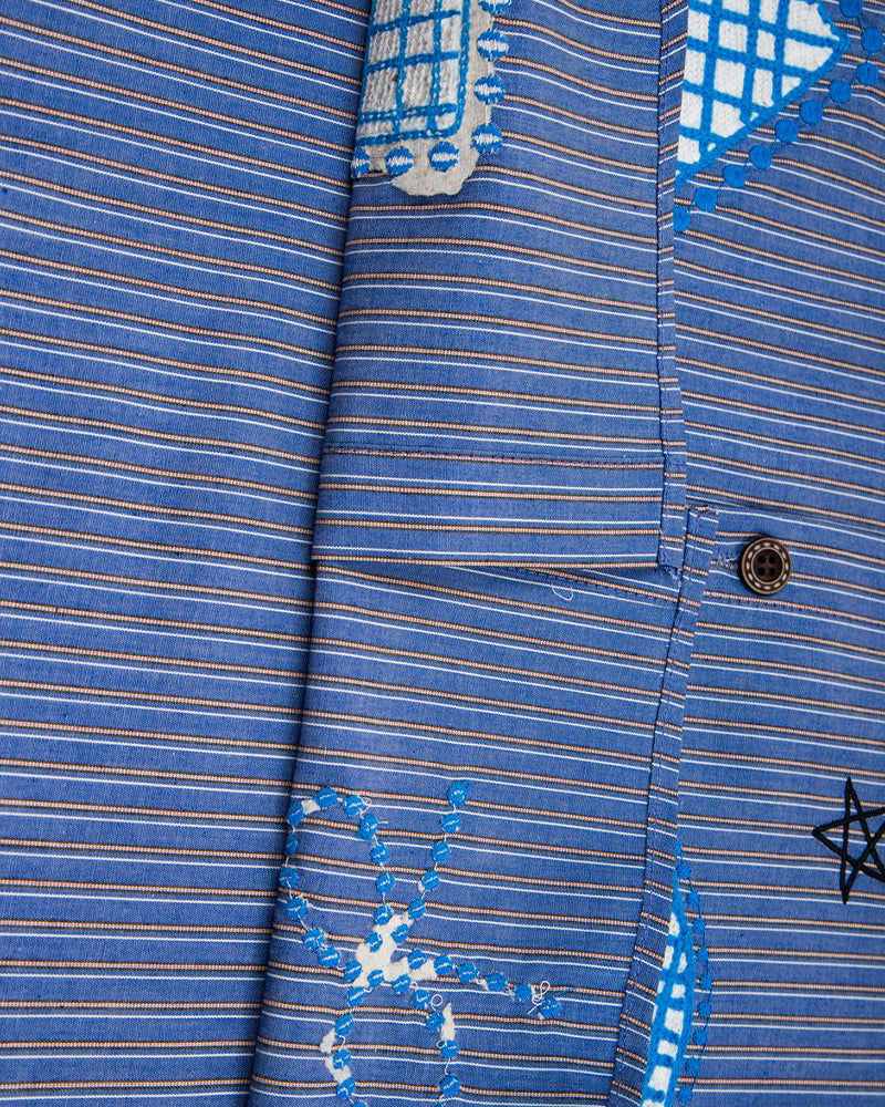Vintage Embroidered Short Sleeve Shirt