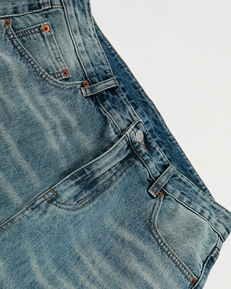 Retro casual trousers