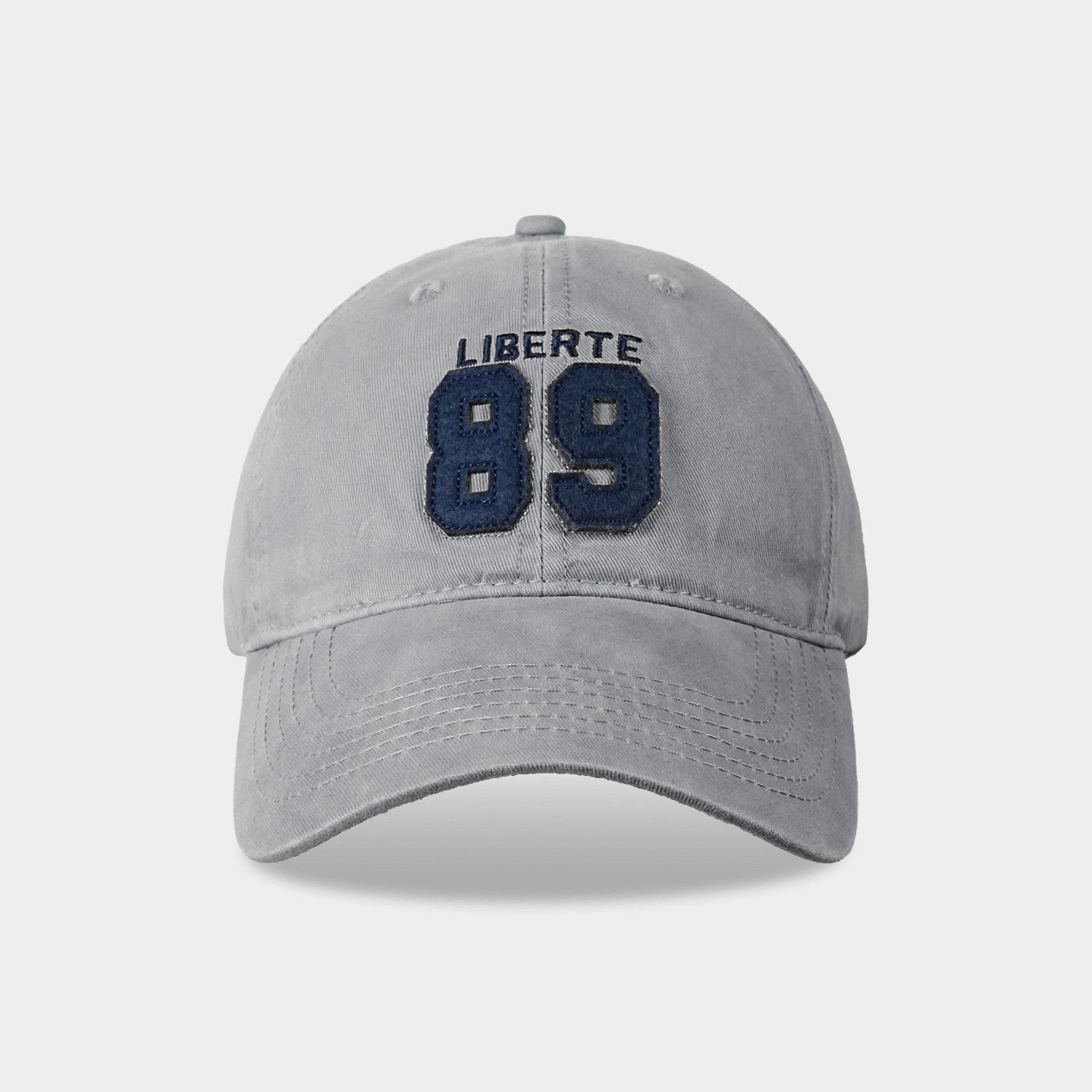 Color block embroidered baseball cap