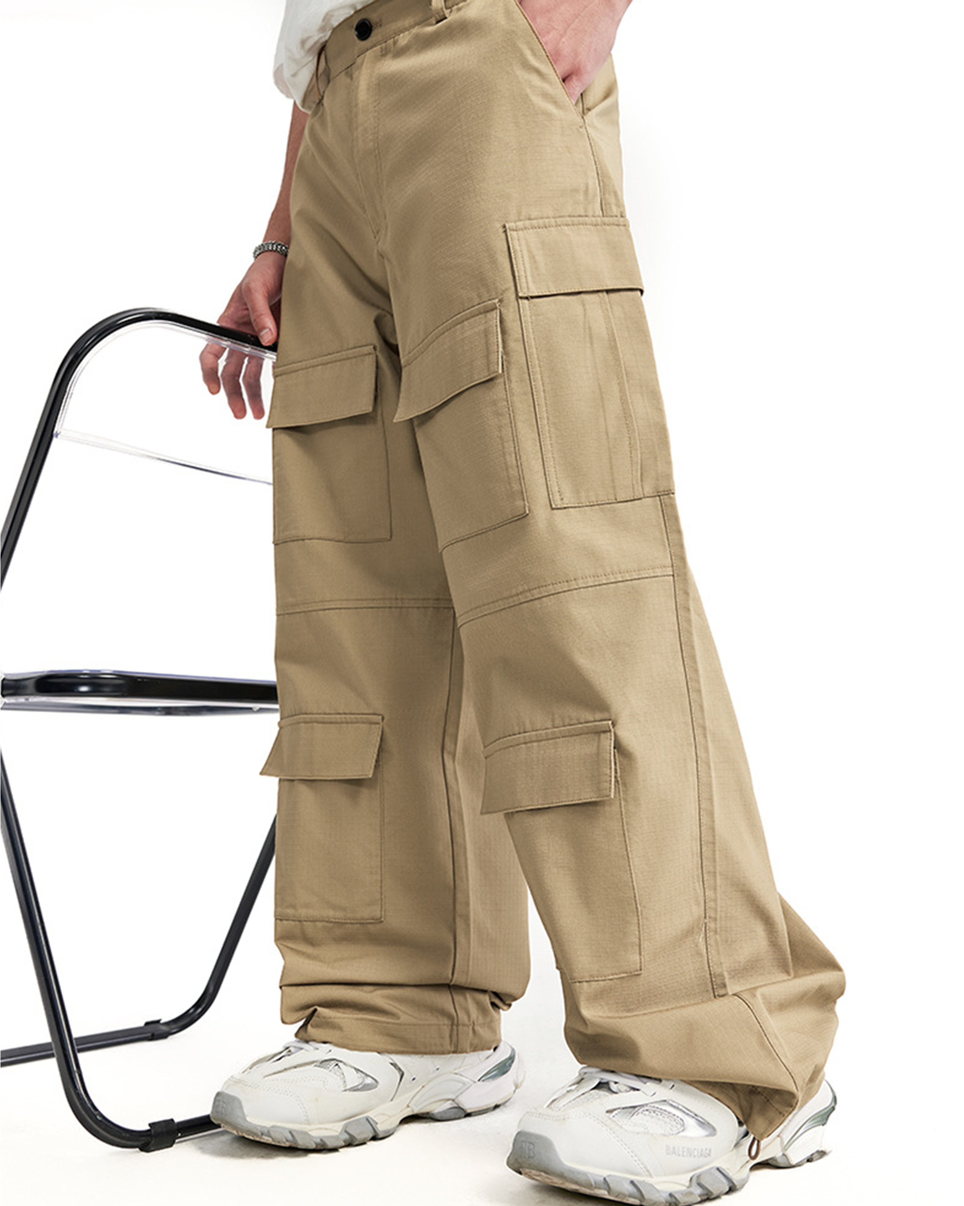 Casual Pocket Overalls